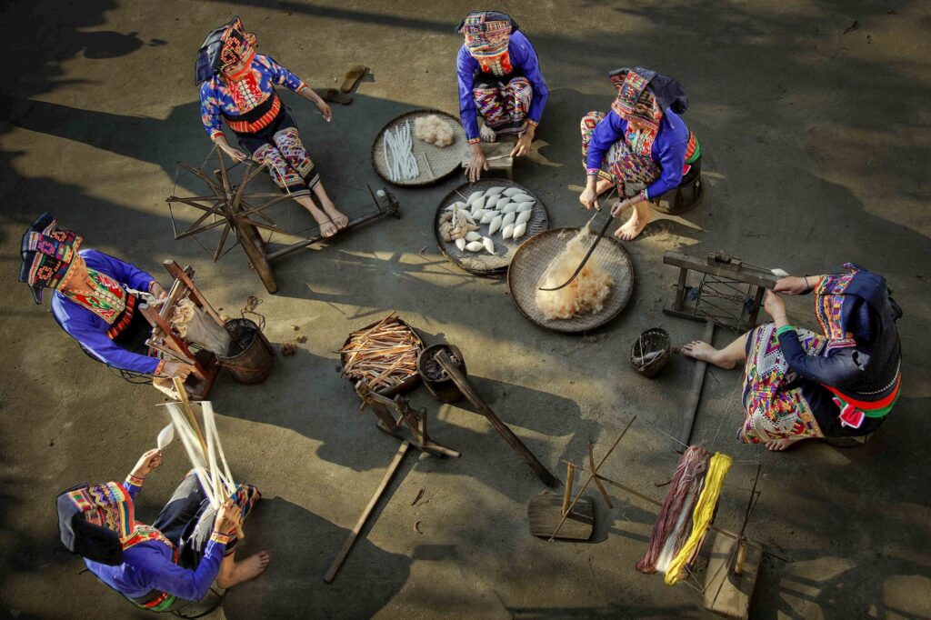 Laos ethnic village in Vietnam