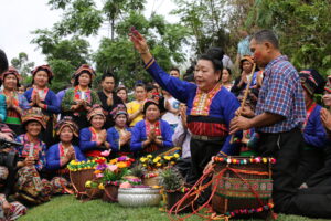 Laos ethnic in Dien Bien