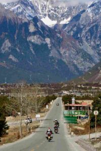 Amazing road view to Tibet